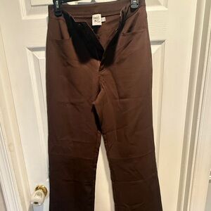Princess Polly Chocolate Brown Trousers
